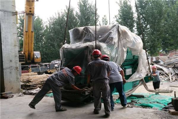 大型設備搬運在下雨天怎么怎么操作